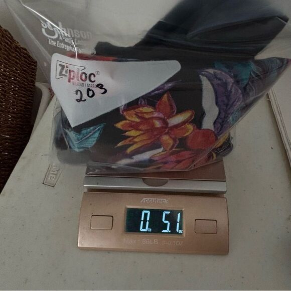 NWT KikiSol Womens M Black Floral Cotton Shirt Button Down Boho Resort Vacation - Picture 15 of 15